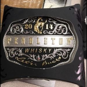New Pendleton belt buckle